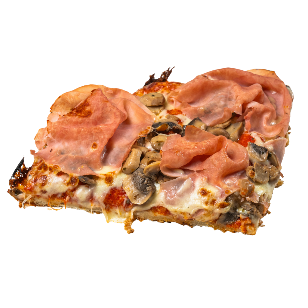 quarto prosciutto e funghi